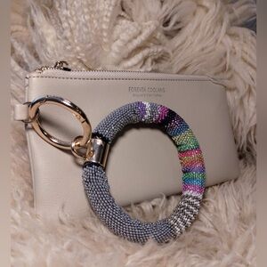 Custom Beaded wristlet